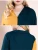 Import Plus size V-neck color block style women OL Fashion Shirt from China