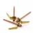 Import PMC 46/01 Brass Copper Grounding Blind Rivets Earth Tab Rivets Terminal Tag Rivets from China