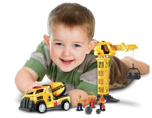 POLICE FIRE STATION AIRPORT CONSTRUCTION PLAY SET TOYS