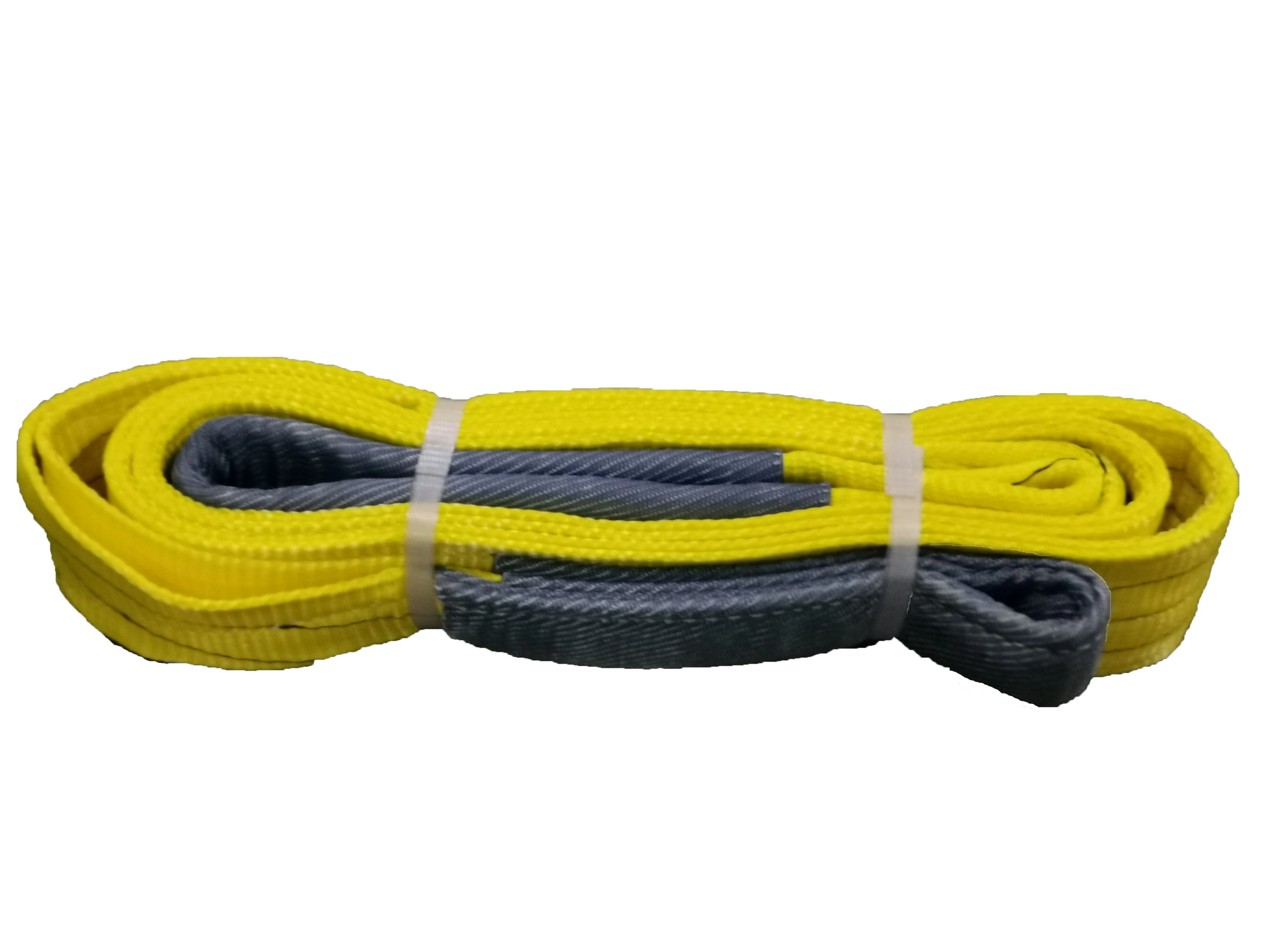 polyester flat sling strap webbing  transportation high quality