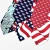 Import polyester neck ties custom printed design identification marker flag ties from China