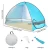 Import Pop Up Beach Tent Camping Sun Shelter Outdoor Automatic Cabana 3-4 Person Fishing Anti UV Beach Tent Beach Shelter from China