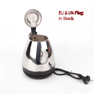 Popular 1.2L stainless steel electric tea kettle wholesale hot water kettle boiler temperature control electric kettle