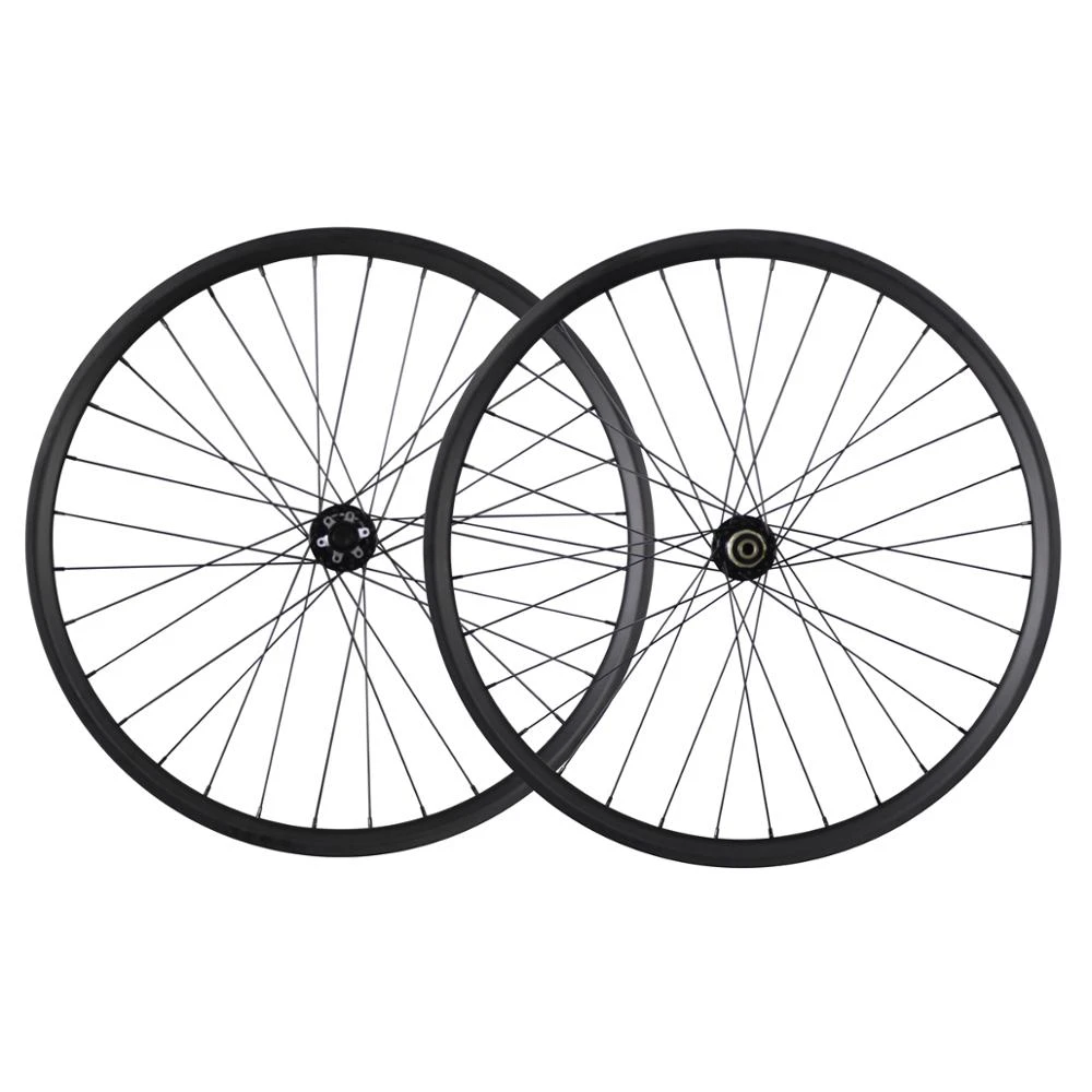 popular 29ER all mountain bike wheels full carbon mtb bicycle wheels rims 35mm clincher tubeless ready