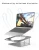 Import Portable adjust height laptop stand computer table for desktop home office school furniture with keyboard base from China