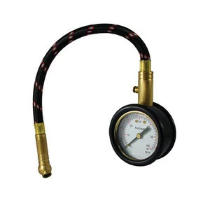 Portable Car Tire Pressure Mini Manometer Brass Instrument Are Pressure Gauge for Tyre