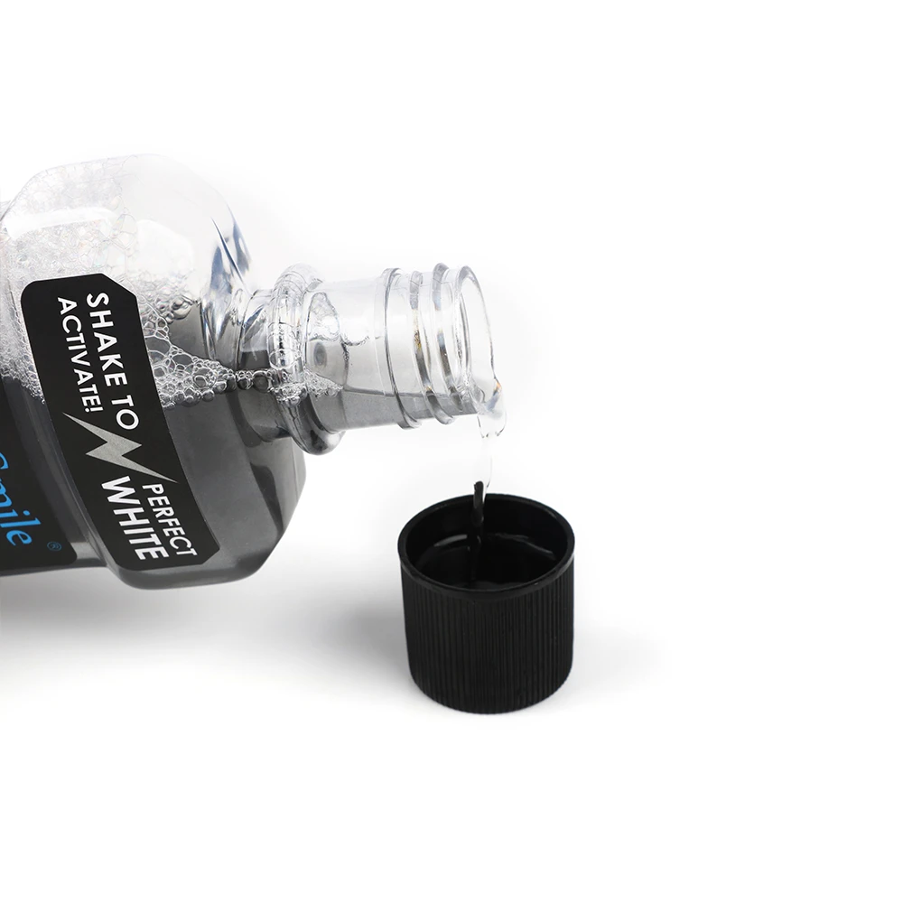 Portable Vegan &amp; Cruelty Free Organic Activated Charcoal Natural Mouthwash