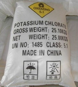 Potassium Chlorate KCLO3 25kgs@ woven bag