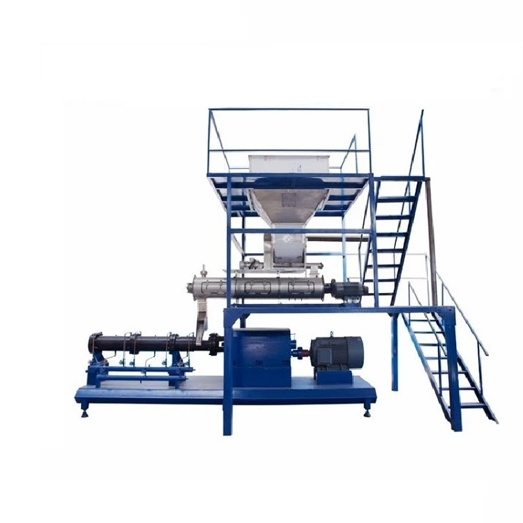 Poultry Dog Floating Fish Chicken Animal Feed Pellet Making Machine Price Floating Fish Pet Food Feed Machinery