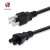Import Power Extension Cord US Plug IEC C13 Power Cable 1.5m 18AWG For PC Computer Monitor Xbox One TV Printers from China
