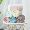 Premium 100% Cotton Thick and Durable Waffle Gauze Swaddle Blanket Unmatched Comfort Cloud Blanket for Infants and Toddlers