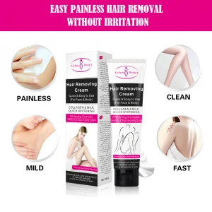Premium Depilatory Cream hair remover lotion Skin Friendly Painless Hair Remover Cream