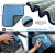 Import Premium Microfiber Car Wash Kit 8pcs Car Detailing Brush Set Chenille Mitt, Microfiber Towels, Wheel Brush from China