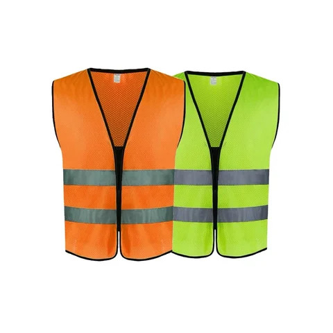 Premium Quality Summer Sleeveless Safety Vest Wholesale Manufacture Customizable Logo & Color for Summer Working
