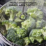 PREMIUM Vegetable Steamer Basket - BEST Bundle - Fits Pressure Cooker 3, 5, 6 Qt & 8 Quart - 100% Stainless Steel