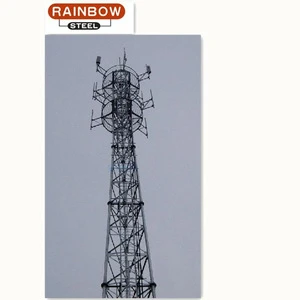 price for galvanized telecommunication angle steel tower