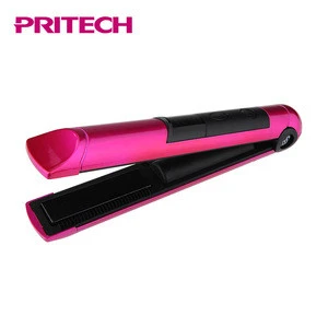 PRITECH 2018 New Portable Mini Usb Powered Rechargeable Hair Straightener