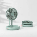 Private Label 3 Gear Mini Portable Folding Hand Fan Electric USB Charging Desk Fan