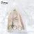 Import Private label customized logo beauty makeup tweezers scissors 4pcs set from China