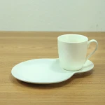 Private label turkish unique eco reusable custom logo ceramic tea and coffee cup sets with spoon