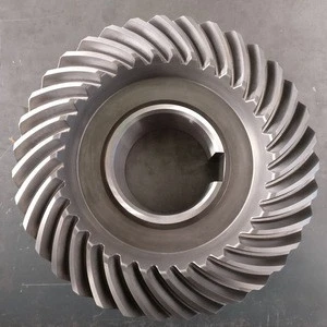 Processing customized  ATA Spiral bevel gear&amp;bevel gear shaft bevel wheel&amp; bevel pinion  cone bevel gear for gearbox reducer