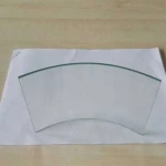professional building glass factory produce hot bending curved ultra-thin tempered glass
