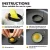 Import Professional Egg Ring 4 Pack Nonstick Egg Maker Molds with Silicone Handle for Egg Frying Shaping Griddle from China