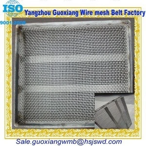 Professional welded stainless steel furnace wire gabion box
