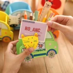 Promotion Gifts Custom Logo Cute Animal Car Shape Pen holder for Children Gifts