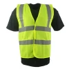 Promotion uility excellent security crossing guard uniforms of reflective safety vest for traffic and road working waistcoat