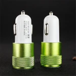 Promotional gifts customized logo phone car charger,5V 2.1A car battery charger for mobile phone portable dual usb car charger