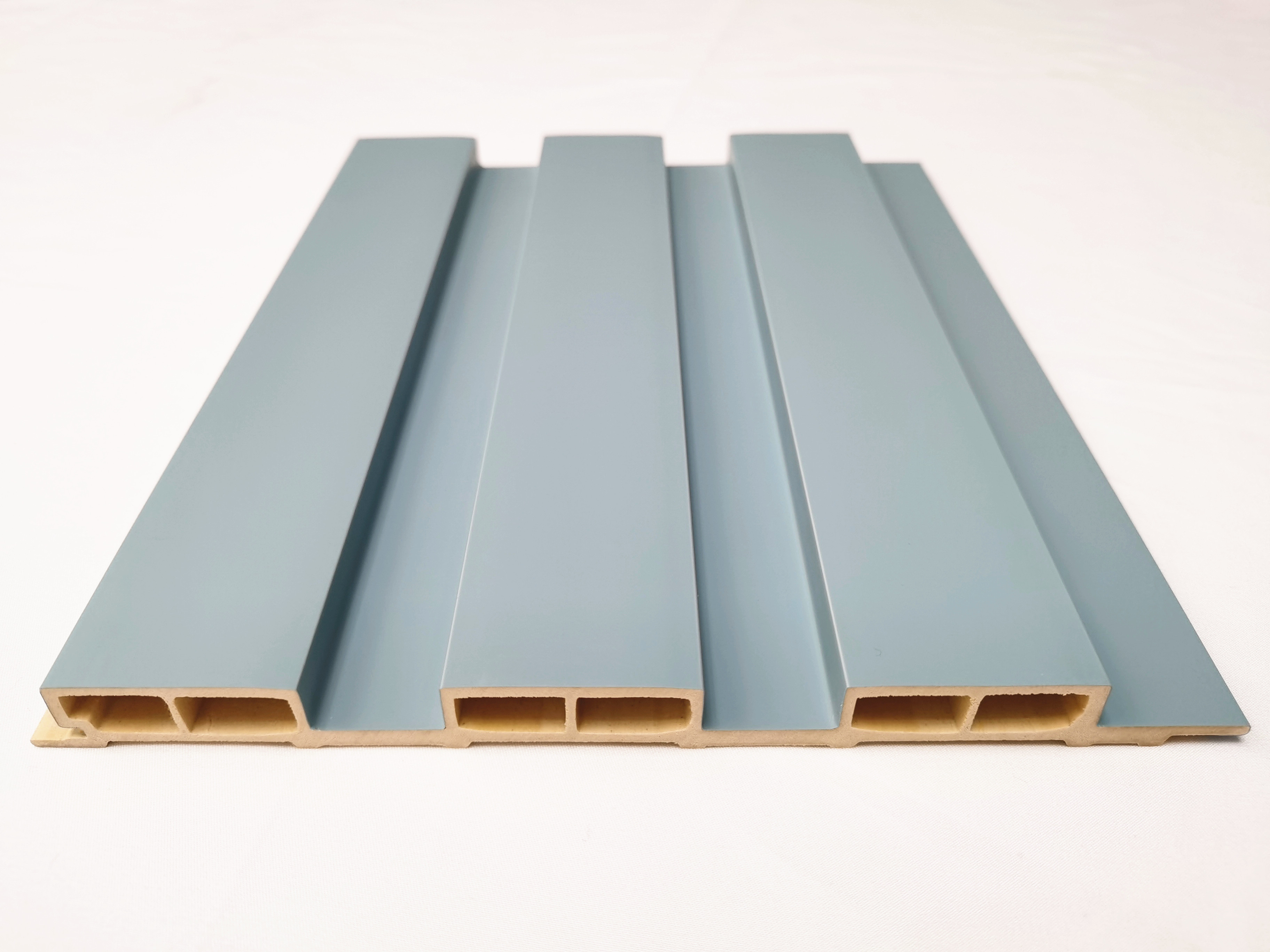Buy Pure Blue Color Interior Pvc Decoration Wall Paneling Wpc 3d Great ...