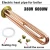 Import Pure copper 63mm flange electric water heater heating tube electric heating water tank heater 380V 6KW from China