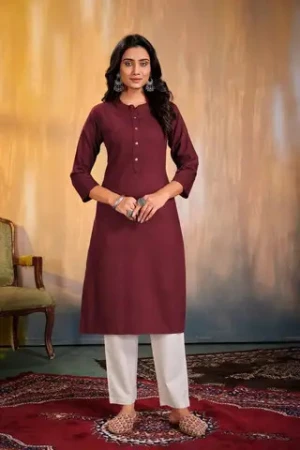 Pure Cotton Kurti Ladies Kurti Traditional Cloths For Women indian & pakistani clothing short kurti for Daily Wear Use