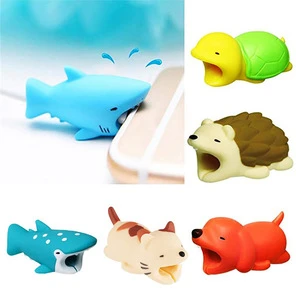 PVC Cable Bites Animals Cord Protector Prevents Breakage Phone Accessory for iPhone Cable