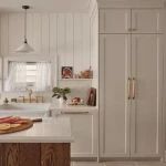 PVC Kitchen Cabinets Plastic Storage Cabinets with Doors with Customized Shaker Style Modern