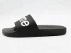 PVC Upper Custom Embossed Logo Ladies PCU Slides Slippers