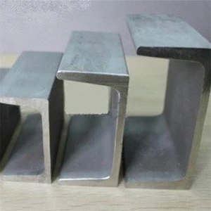 Q235/Q345 /SS400 hot rolled steel channel U / C section shaped steel channels
