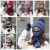 Q267 Women Ring Scarf Hat Set 3PCS No Gloves Pom Warm Bobble Beanie Hat with Valve Fleece Snow Ski Winter Knitted Scarf  Hat
