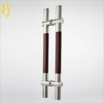 Quality Stainless Steel Tempered Glass Door Handle