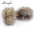 Import Raccoon Gloves With Animal Fur Cuff Clap Ring Cuffs from China