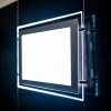 Real Estate Agent Shop Window Led Display Backlit Acrylic House Signs