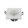 Recessed Single head square grille light  93mm  10W cob  led downlight