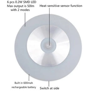 Rechargeable Smart Touch Motion Sensor Kitchen Under Cabinet LED Light