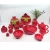 Import Red handmade ceramic napkin holder napkin ring Toothpick jar set cute wedding tableware from China