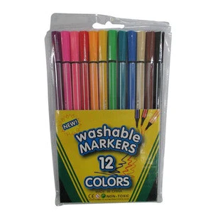 Refillable whiteboard sketch washable markers