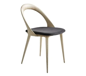Replica Modern Simple Italian Designer Upholstered Hotel Restaurant Wood Ester Dining Chair chair