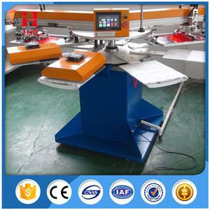 Buy Round Shape Automatic Screen Printing Machine(single Color/double ...