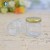 Import Round Shape Mini 35ml Glass Honey Jar with Metal Lid from China