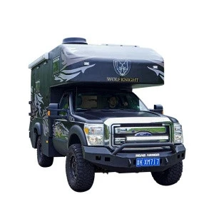 Safe caravan trailer camper para pickup for road travel